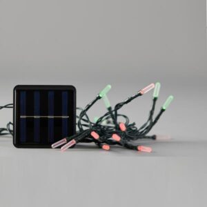 Eurolamp Σειρά 80 LED Με Ακρυλική Επέκταση Κόκκινο-Πράσινο Ηλιακού Συλλέκτη Με 8 Προγράμματα 8m IP44 Πράσινο Καλώδιο 600-04114 - Image 2