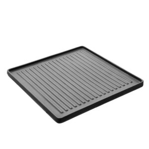 Estia Πλάκα Ψησίματος 2 Όψεων Μαντεμένια 38x38cm Iron Series 01-15213
