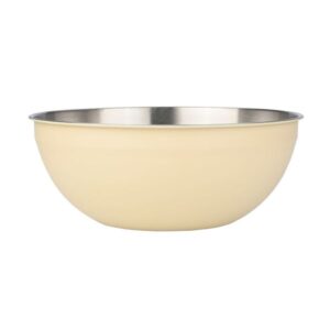 Estia Μπωλ Ανάμειξης Allure Ανοξείδωτο 1.3lt Φ20cm Ivory 01-25021
