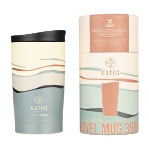 Estia Θερμός - Ποτήρι Για Καφέ Travel Mug Save The Aegean 350ml EcoZen Horizon 01-25618