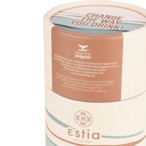 Estia Θερμός - Ποτήρι Για Καφέ Travel Mug Save The Aegean 350ml EcoZen Horizon 01-25618 - Image 5