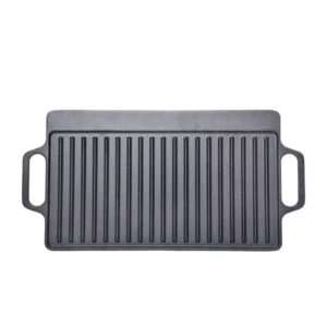 Estia Πλάκα Ψησίματος 2 Όψεων Μαντεμένια 50x24cm Iron Series 01-4521 - Image 4