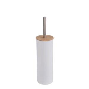 Estia Πιγκάλ Μπάνιου Bamboo Essentials Λευκό 02-12755