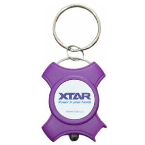Xtar Φακός Μπρελόκ X-Craft LED 5 Lumens Μωβ USB-XPK