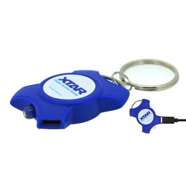 Xtar Φακός Μπρελόκ X-Craft LED 5 Lumens Μωβ USB-XPK - Image 2