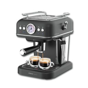 Primo Μηχανή Espresso 1050w 20Bar 1.2lt 3 Σε 1 Μαύρο-Χρώμιο 400444
