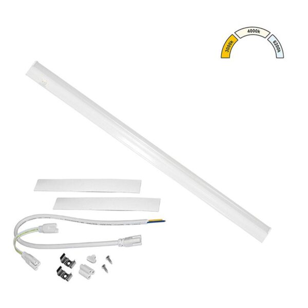 Adeleq LED ΦΩΤΙΣΤΙΚΟ ΚΟΥΖΙΝΑΣ T5 60cm 10W CCT ΛΕΥΚΟ 3-91062
