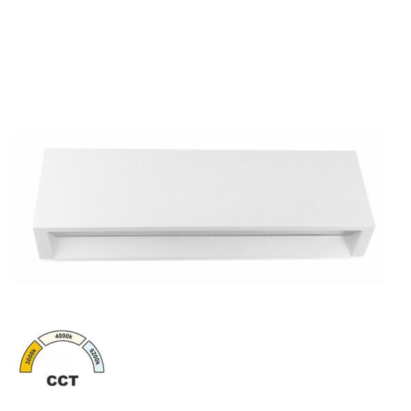 Adeleq LED ΦΩΤΙΣ.PC ΕΠΙΤΟΙΧΟ ΕΜΜΕΣ. ΚΥΡΤΟ ΟΡΘΟΓ. 4W CCT IP65 ΛΕΥΚΟ 3-97608