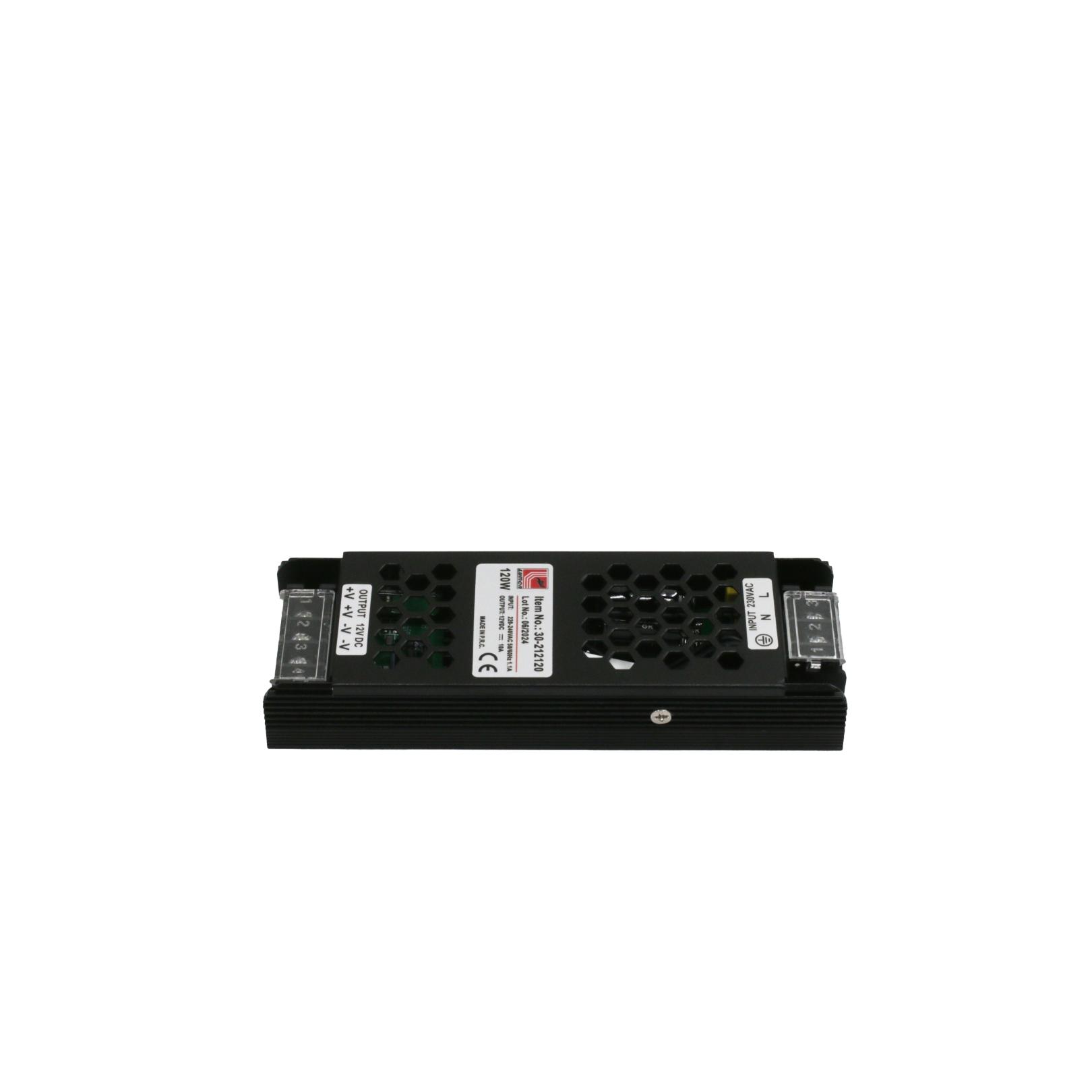Adeleq ΤΡΟΦΟΔΟΤΙΚΟ ΜΑΥΡΟ MINI ΓΙΑ ΤΑΙΝΙΕΣ LED 240V/12VDC 120W 30-212120 Adeleq ΤΡΟΦΟΔΟΤΙΚΟ ΜΑΥΡΟ MINI ΓΙΑ ΤΑΙΝΙΕΣ LED 240V/12VDC 120W 30-212120