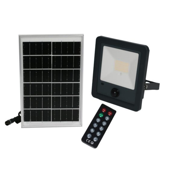 Adeleq ΗΛΙΑΚΟΣ ΠΡΟΒΟΛ. LED ME ΑΝΙΧΝ.ΚΙΝΗΣΗΣ 100W 1000lm 4000K ΓΡΑΦΙΤΗΣ 5-00100