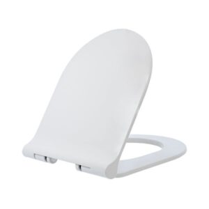 Estia Καπάκι Λεκάνης D Shape Duroplast 35x42x6cm Με Soft Close Λευκό 02-15190