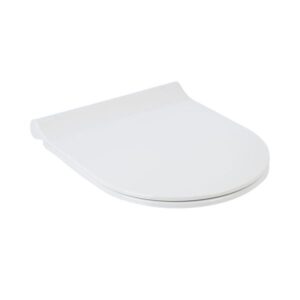 Estia Καπάκι Λεκάνης D Shape Duroplast 35x42x6cm Με Soft Close Λευκό 02-15190 - Image 3