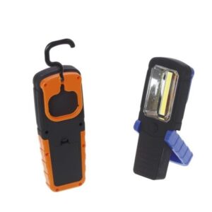 OEM Φακός LED COB 3W Με Μαγνήτη Και Γάντζο Μπαταρίας 3xAAA Πράσινο 190-060-GREEN - Image 2