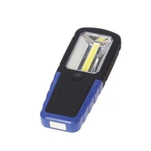 OEM Φακός LED COB 3W Με Μαγνήτη Και Γάντζο Μπαταρίας 3xAAA Μπλε 190-060-BLUE