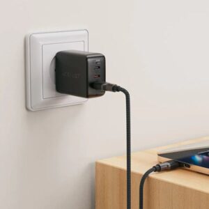 Acefast Καλώδιο Σύνδεσης 1.2m USB-A Σε USB-C 60W 20V/3A Μαύρο C10-04 - Image 2