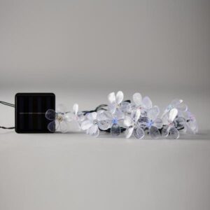 Eurolamp Σειρά 80 LED Πολύχρωμα Λουλούδια Με 8 Προγράμματα 8m Ηλιακού Συλλέκτη IP44 Πράσινο Καλώδιο 600-04851 - Image 3