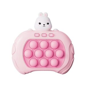 Maxlife Φορητό Παιχνίδι Push Popper MXPS-100 Rabbit Διαδραστικό Παιχνίδι Δεξιοτήτων Ροζ OEM0200582