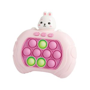 Maxlife Φορητό Παιχνίδι Push Popper MXPS-100 Rabbit Διαδραστικό Παιχνίδι Δεξιοτήτων Ροζ OEM0200582 - Image 2