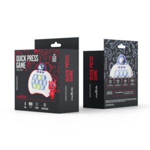 Maxlife Φορητό Παιχνίδι Push Popper MXPS-100 Astronaut Διαδραστικό Παιχνίδι Δεξιοτήτων Μπλε OEM0200586 - Image 5