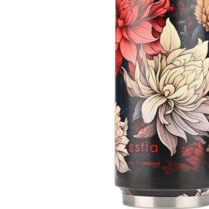 Estia Θερμός Ποτήρι Travel Cup Save The Aegean 500ml Midnight Blossom 01-22686 - Image 4