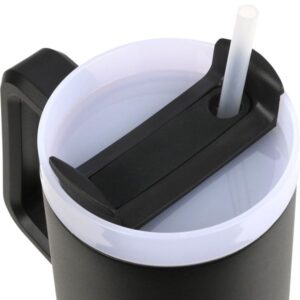Estia Θερμός Ποτήρι Straw Tumbler XL 900ml Save The Aegean Midnight Black 01-28664 - Image 3