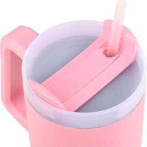 Estia Θερμός Ποτήρι Straw Tumbler XL 900ml Save The Aegean Blossom Rose 01-28688 - Image 2