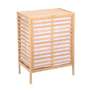 Estia Καλάθι Απλύτων 2 Θέσεων Bamboo Essentials 60lt 53x35x71cm 02-23775 - Image 6