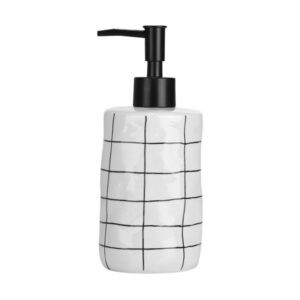Estia Αντλία Σαπουνιού Cage Κεραμικό 400ml 7.5x18cm Λευκό 02-27612 - Image 2