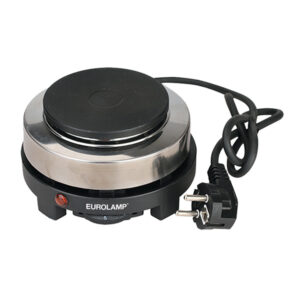 Eurolamp Ηλεκτρική Εστία Μονή 500 Watt Με Θερμοστάτη Και 5 Ταχύτητες Ανοξείδωτο 300-70035 - Image 2