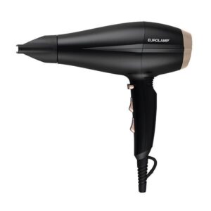 Eurolamp Πιστολάκι - Σεσουάρ Μαλλιών 2200W Μαύρο 300-70042