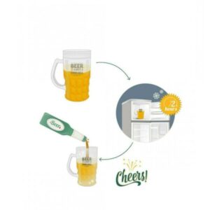 Legami Ποτήρι Μπύρας 440ml Διπλού Τοιχώματος Πλαστικό Διάφανο BMUG0001 - Image 3