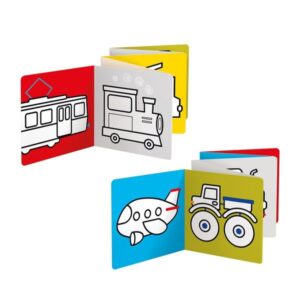 Banana Panda Βιβλία Ζωγραφικής 2Τμχ 2+ Ετών Looong Με Οχήματα - Vehicles BP50154 - Image 5