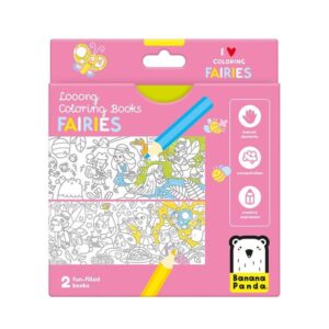 Banana Panda Βιβλία Ζωγραφικής 2Τμχ 4+ Ετών Looong Με Νεράιδες - Fairies BP50162