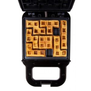Fizz Creations Ηλεκτρική Βαφλιέρα - Waffle Maker Tetris Μαύρη FC2034EU - Image 2