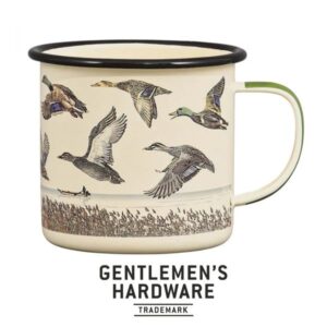 Gentlemen's Hardware Κούπα - Κύπελο Εμαγιέ 500ml Με Λίμνη Και Πάπιες Κρεμ GEN370 - Image 2