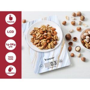 Beper Ψηφιακή Ζυγαριά Κουζίνας Ακριβείας έως 5Kg P102BIL001 - Image 4