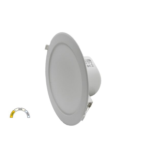 Adeleq LED ΦΩΤΙΣΤΙΚΟ ΨΕΥΔΟΡΟΦΗΣ ΝΤΙΜ.+ΑΣΦΑΛΕΙΑΣ IP44 24W CCT ΛΕΥΚΟ 21-0242