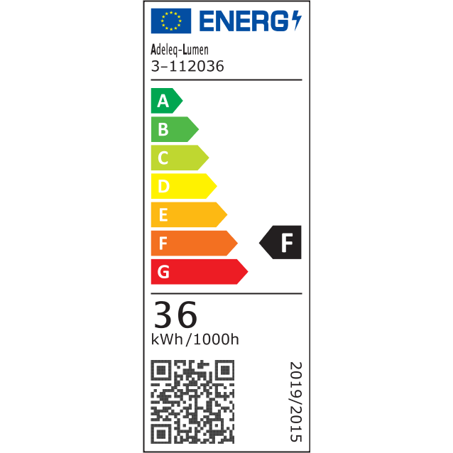 Adeleq ΦΩΤΙΣΤ.LED ΣΤΕΓ.PC ΕΠΕΚΤ.ΜΕ ΑΝΙΧΝ. ΚΙΝ.120cm 36W 4000K IP65 3-112036