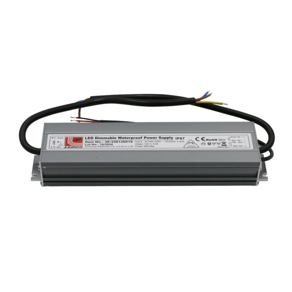 Adeleq ΤΡΟΦΟΔΟΤΙΚΟ ΣΤΕΓΑΝΟ ΝΤΙΜΑΡΙΖΟΜΕΝΟ 230V/12VDC 60W IP67 30-336126019