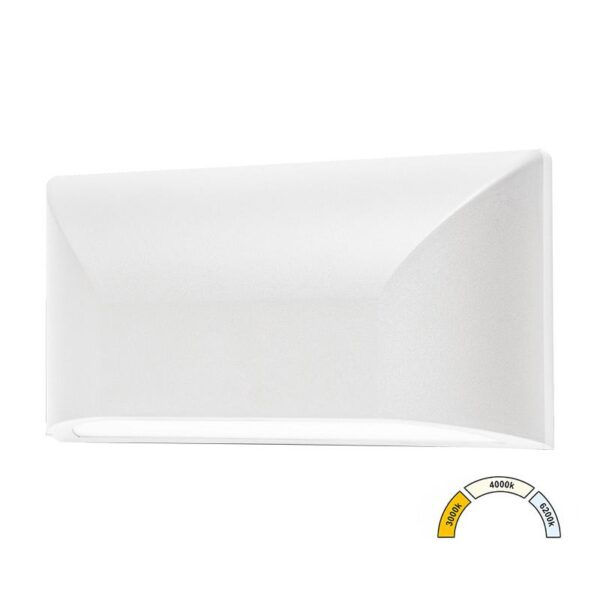 Adeleq LED ΦΩΤΙΣΤΙΚΟ PC ΕΠΙΤ.ΟΒΑΛ ΜΟΝΗΣ ΚΑΤΕΥΘ.6W CCT IP65 ΛΕΥΚO 9-96608