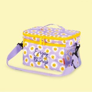 Legami Τσάντα Φαγητού Ισοθερμική Lunch Bag 7.7L Daisy - Μαργαρίτες SLBAG0003 - Image 3