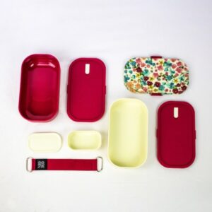Yoko Design Φαγητοδοχείο 2 Επιπέδων 1.200ml BPA Free Giverny YD2187 - Image 2