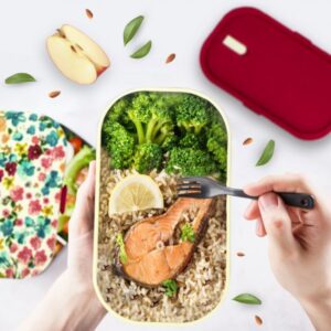 Yoko Design Φαγητοδοχείο 2 Επιπέδων 1.200ml BPA Free Giverny YD2187 - Image 3