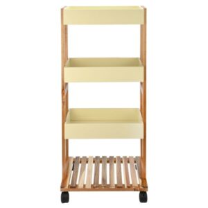 Estia Τρόλεϊ Κουζίνας Allure 4 Επιπέδων 40x30x88cm Ivory 01-24970 - Image 2