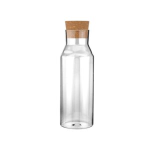 Estia Μπουκάλι Νερού Γυάλινο 1200ml Με Καπάκι Φελλού 01-29517