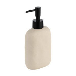 Estia Αντλία Σαπουνιού Grain Κεραμικό 280ml 8.5x4.5x18cm Μπεζ 02-27643 - Image 2
