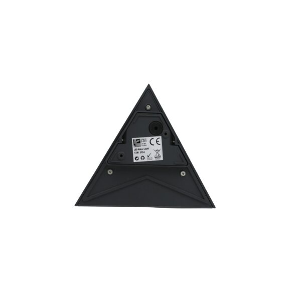 Adeleq LED ΦΩΤΙΣ.ΕΠΙΤOIXO ΑΛΟΥ.ΤΡΙΓΩΝΙΚΟ ΜΟΝΗ ΚΑΤΕΥΘ.12W CCT ΓΡΑΦΙΤΗ 3-991