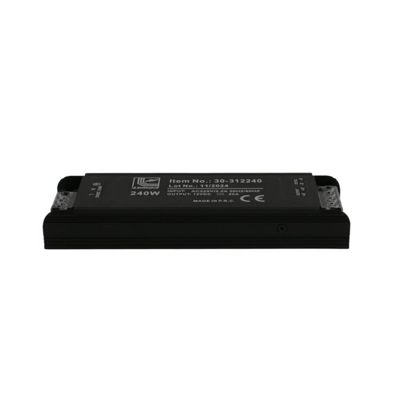 Adeleq ΤΡΟΦΟΔΟΤΙΚΟ MINI ΜΟΝΟ ΓΙΑ ΤΑΙΝΙΕΣ LED 230V/12VDC 240W 30-312240