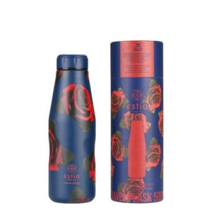 Estia Θερμός Παγούρι Travel Flask Save The Aegean 500ml Electric Roses 01-22112
