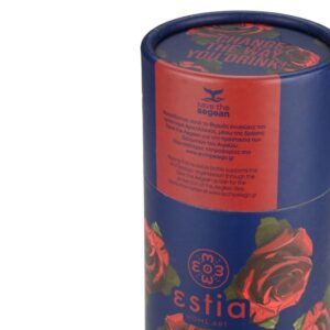 Estia Θερμός Παγούρι Travel Flask Save The Aegean 500ml Electric Roses 01-22112 - Image 6